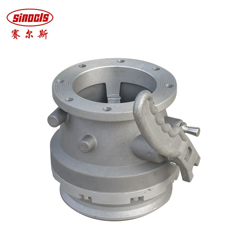 Fuel tanker 4inch aluminum alloy API adaptor bottom valve discharge valve