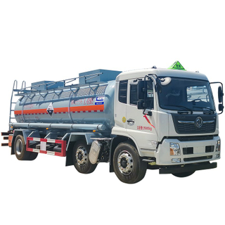 China 6x2 chemical tanker truck liquid oxygen transport tank truck