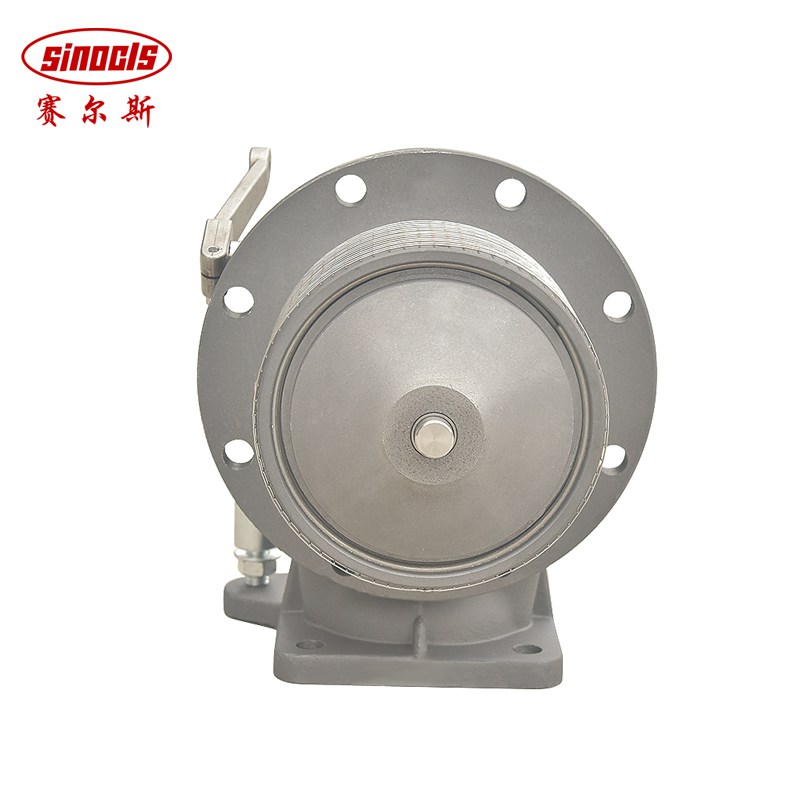 Aluminum alloy manual bottom loading emergency shut off valve