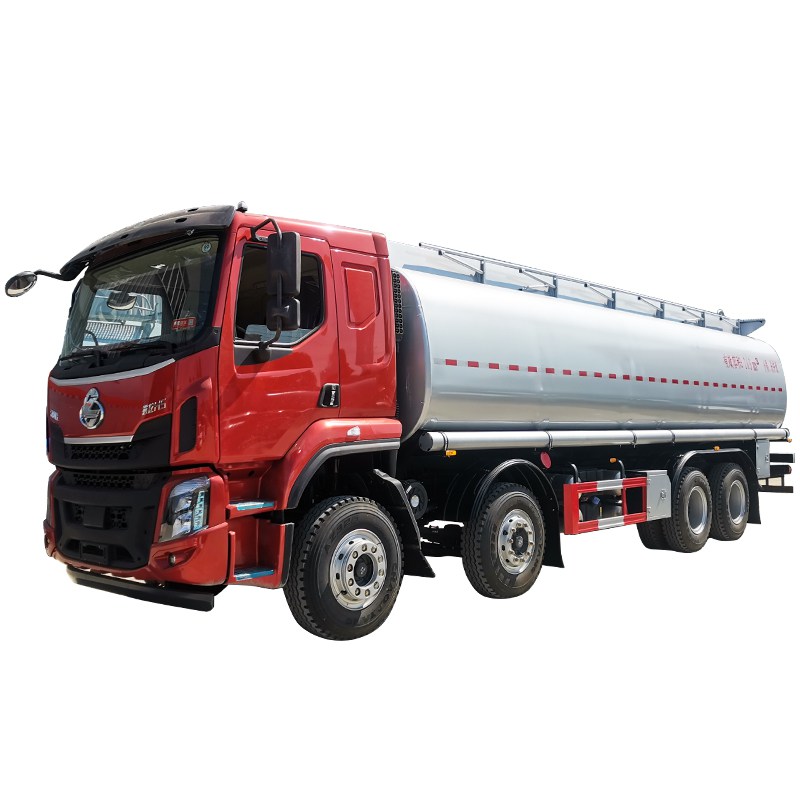 27.6CBM 8x4 dongfeng francturing fluid supply truck chemical liquid tank vehicle for sale