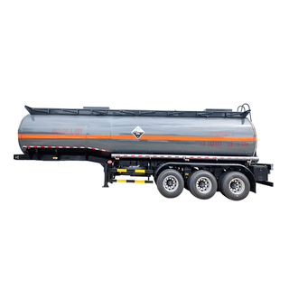 28.4m³ Chemical Corrosive Liquid Transport Tank Semi Trailer