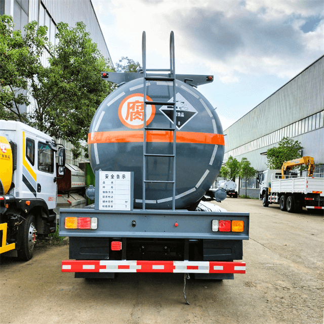 30m³ Chemical Corrosive Liquid Transport Tank Semi Trailer