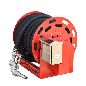 Custom 2 inch 30 metre retractable diesel fuel hose reel 