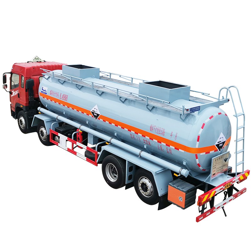 8x4 19CBM chemical liquid tanker truck 4 axles transport truck for sale