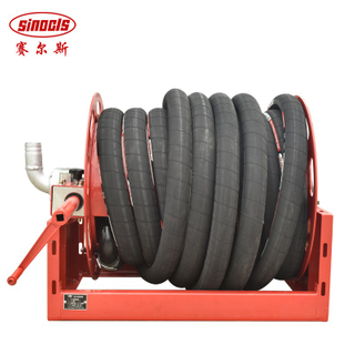 Custom 2inch 20m automatic retractable manual diesel fuel hose reel