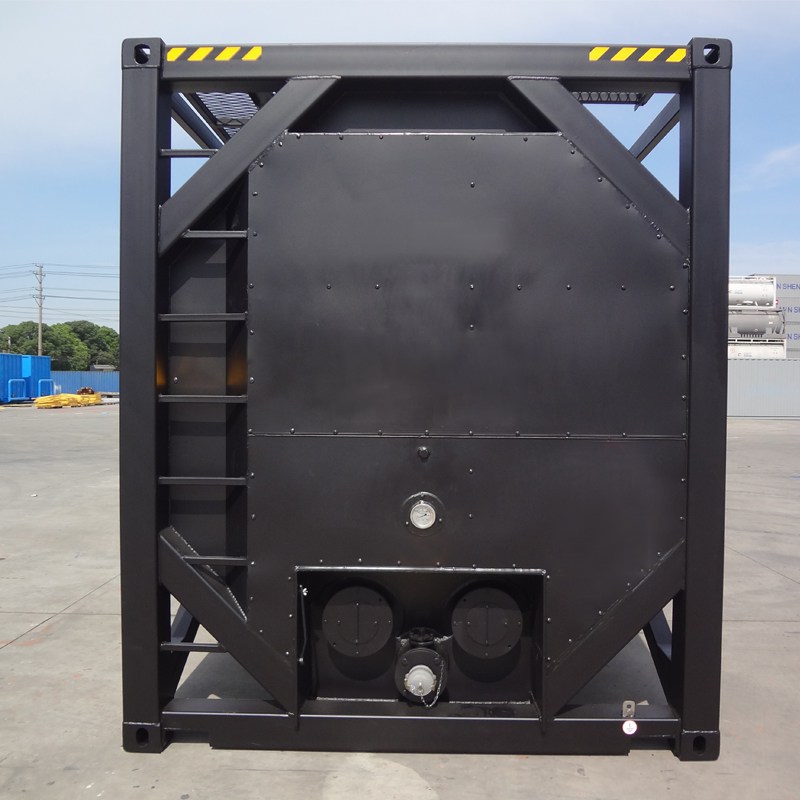 Factory Manufacturer 20ft Liquid Transport Asphalt Bitumen Iso Tank Container