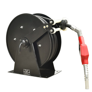 Heavy duty industrial fuel hose reel custom limit reel