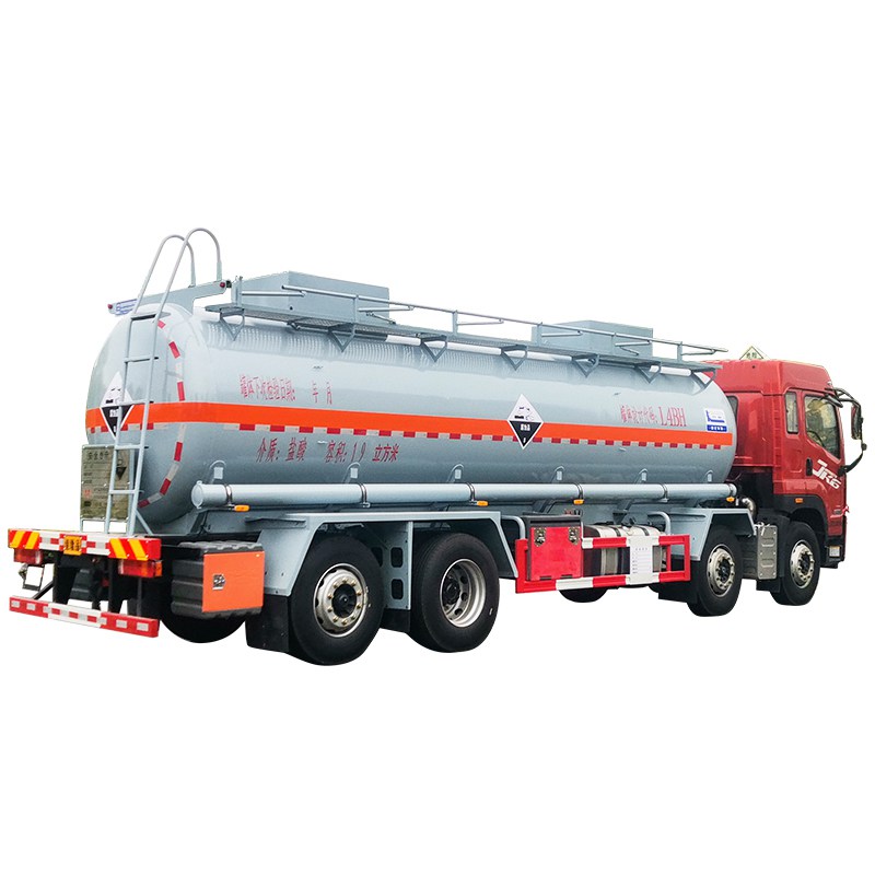 8x4 19CBM chemical liquid tanker truck 4 axles transport truck for sale