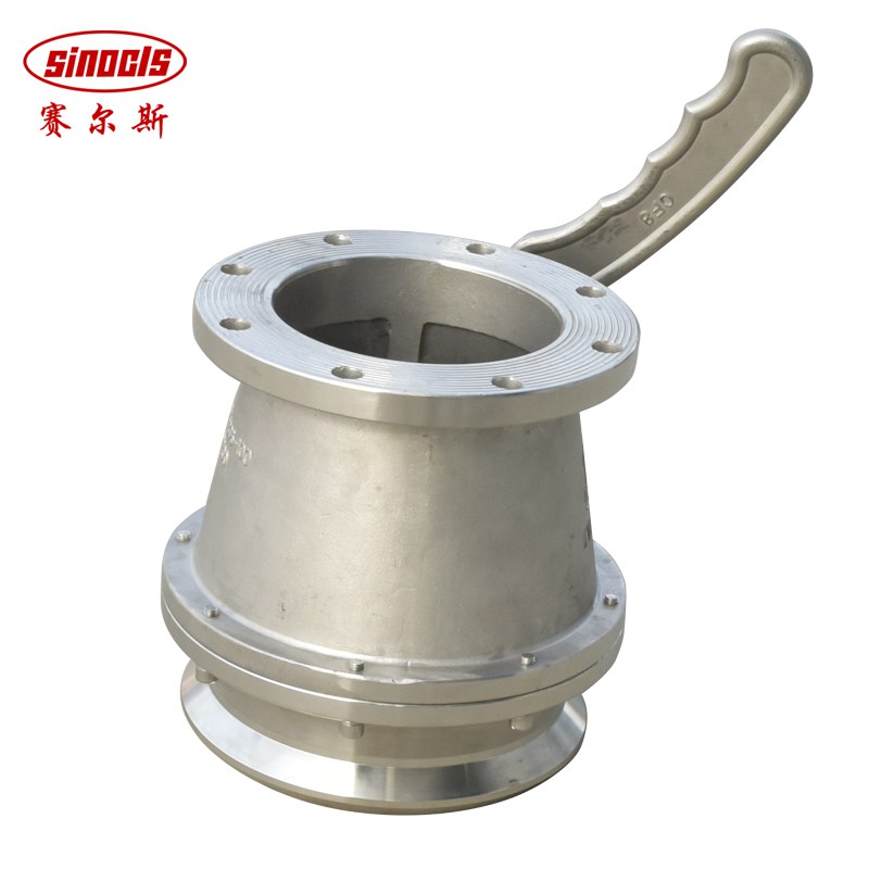 4 inch manual stainless steel api adaptor unloading valve