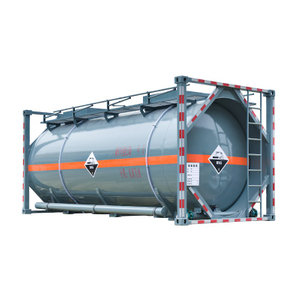 ISO tank containers 20ft to be used with chemical liquid crude oil suluric acid 