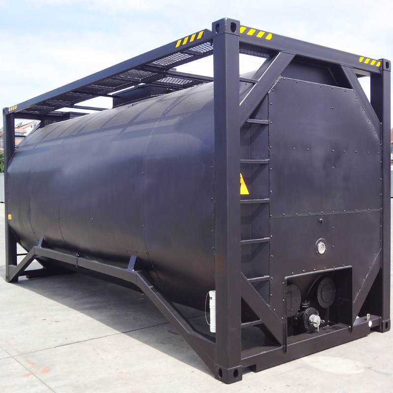 Factory Manufacturer 20ft Liquid Transport Asphalt Bitumen Iso Tank Container