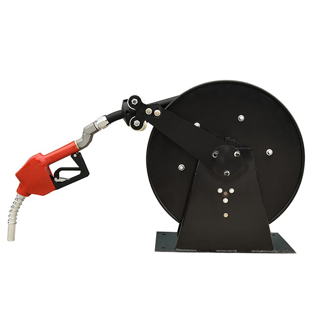 Heavy duty industrial fuel hose reel custom limit reel