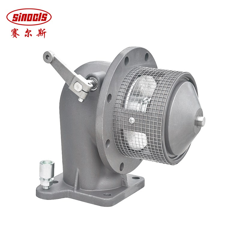 Aluminum alloy manual bottom loading emergency shut off valve