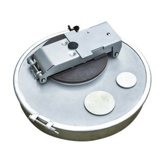 Factory price DN500 20 inch Carbon Steel fuel oil tank truck flange clamp manhole cover