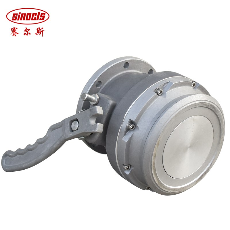 Fuel tanker 4inch aluminum alloy API adaptor bottom valve discharge valve