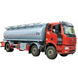 6x2 19.6CBM FAW chemical liquid tanker truck 3 axles transport truck for sale