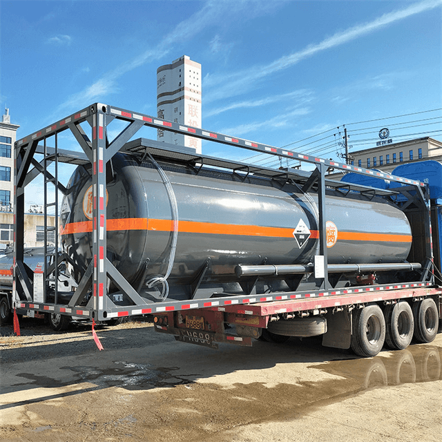 30FT ISO liquid hydrogen storage tank containers