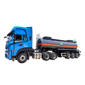 19.9m³ Chemical Corrosive Liquid Transport Tank Semi Trailer