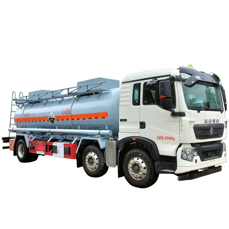 HOWO 6x2 14.5CBM chemical liquid tank truck 