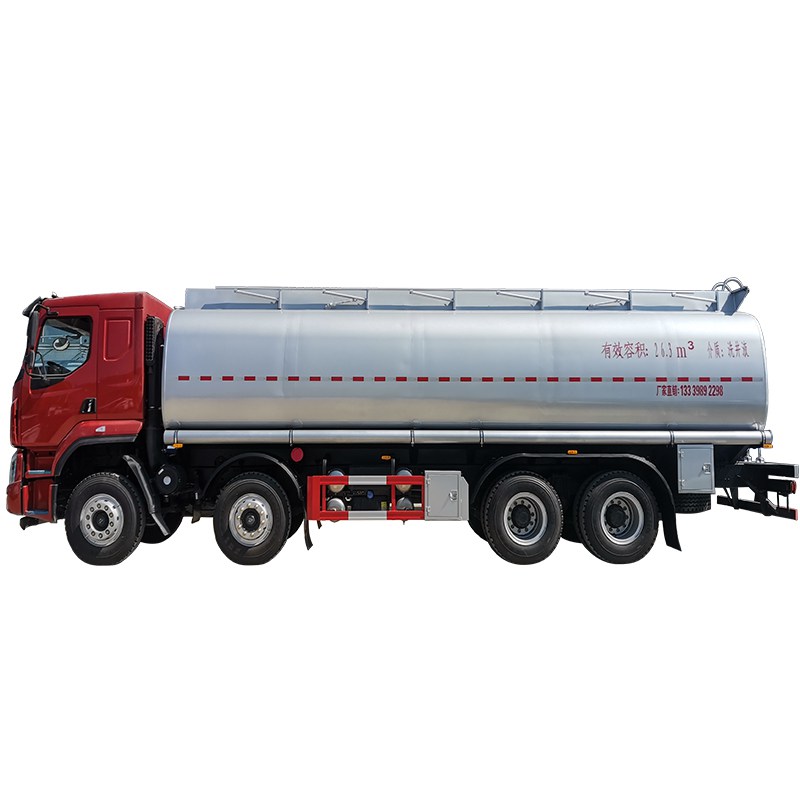 27.6CBM 8x4 dongfeng francturing fluid supply truck chemical liquid tank vehicle for sale