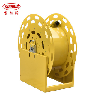 Custom 2.5inch 20m retractable manual fuel delivery reel rack