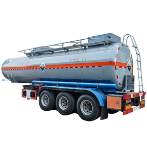 29m³ Chemical Corrosive Liquid Transport Tank Semi Trailer