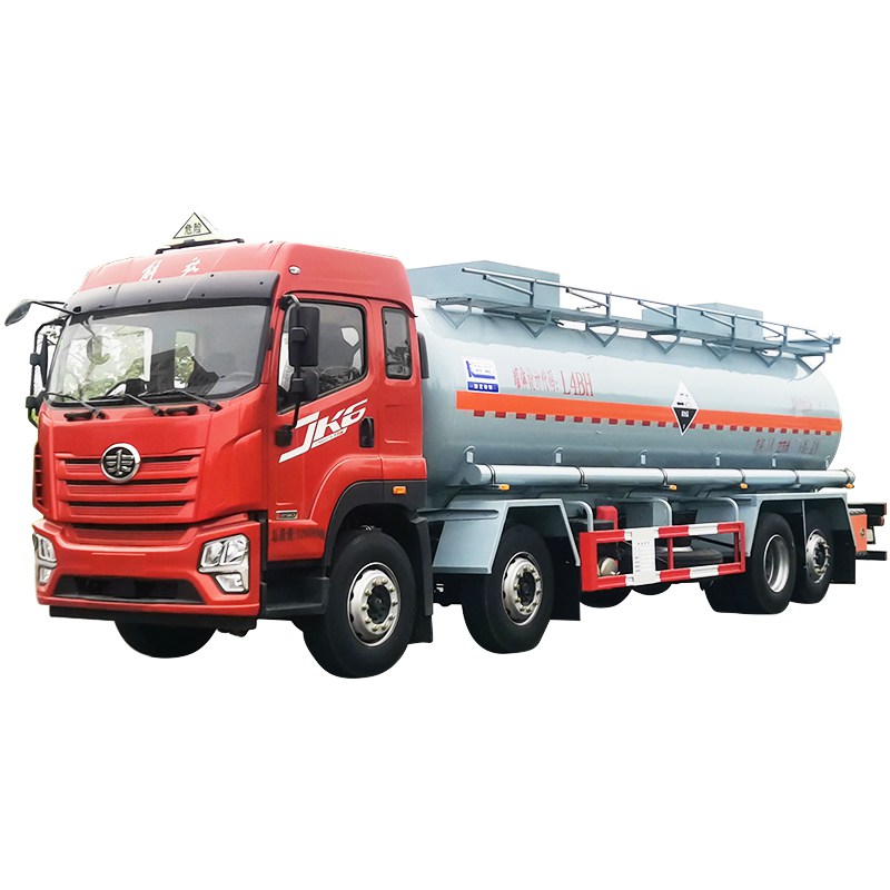 8x4 19CBM chemical liquid tanker truck 4 axles transport truck for sale