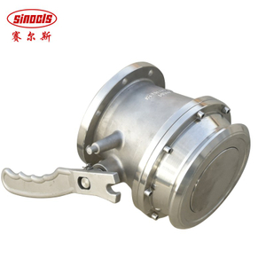 4 inch manual stainless steel api adaptor unloading valve