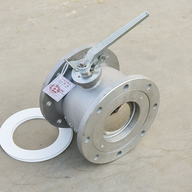 6 inch DN150 aluminum alloy round ball valve for fuel oil tanker truck