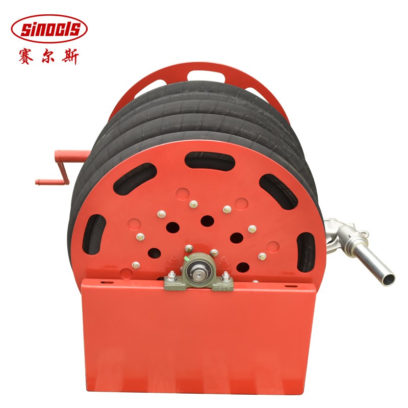 Custom 2inch 20m automatic retractable manual diesel fuel hose reel