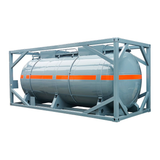 Stainless steel tank 30FT iso tank container for transporting chemical liquid 