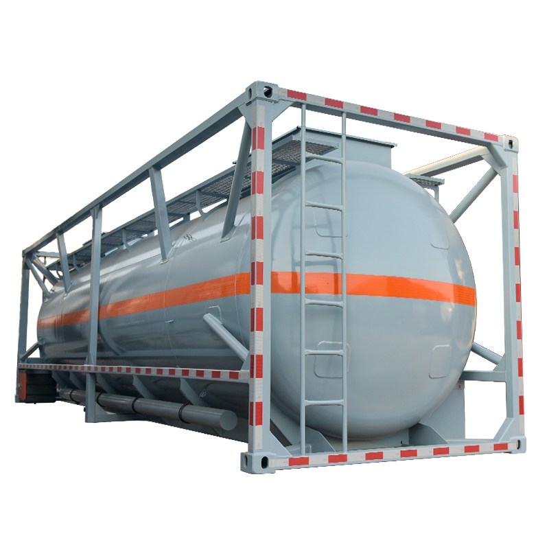 Oil storage tank standard ISO carbon steel 40ft fuel tank container