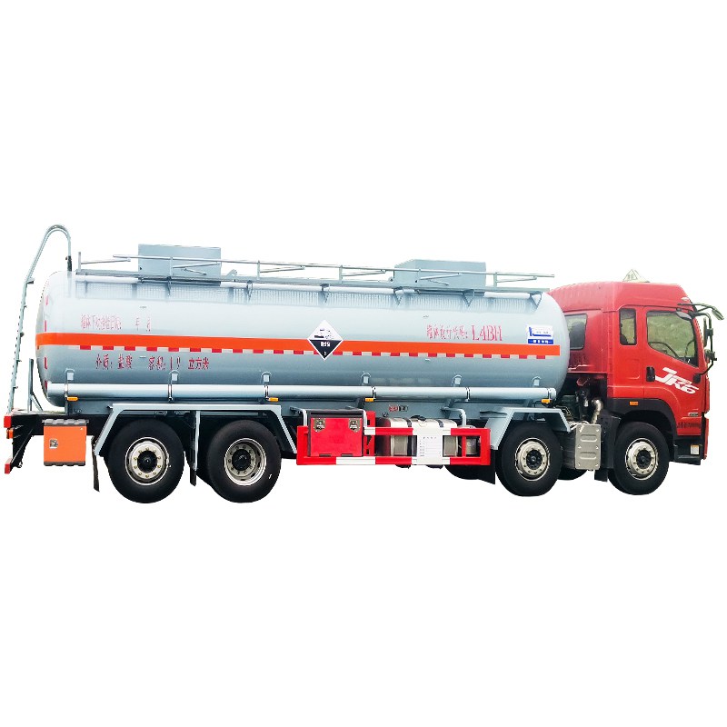 8x4 19CBM chemical liquid tanker truck 4 axles transport truck for sale