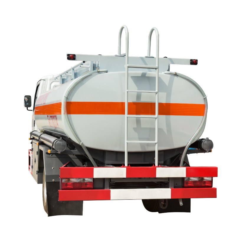 Dongfeng small mobile 6000 liter right hand drive oil fuel tank truck 