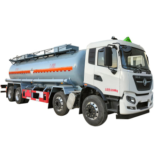 Dongfeng 8x4 Chemical liquid tanker corrosive liquid tank truck transportation of sulfuric acid, liquid alkali