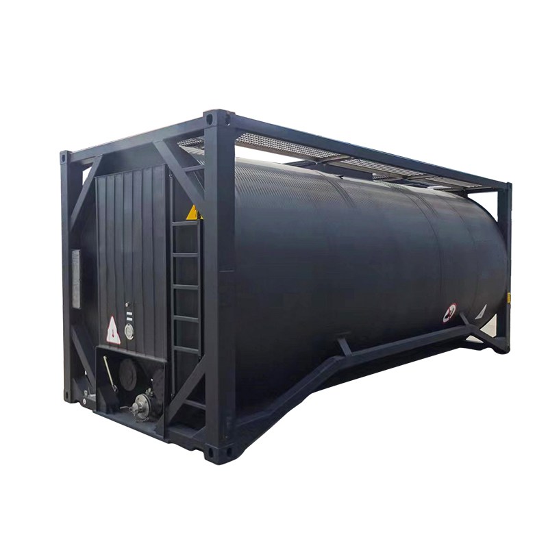 Factory Manufacturer 20ft Liquid Transport Asphalt Bitumen Iso Tank Container