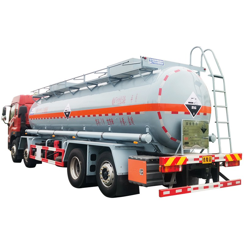 8x4 19CBM chemical liquid tanker truck 4 axles transport truck for sale