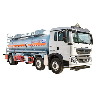 HOWO 6x2 14.5CBM chemical liquid tank truck 