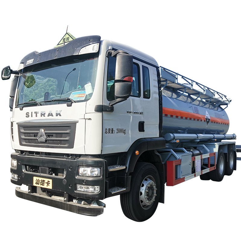 Nitric acid 98 industrial grade transportation truck chemical tanker truck