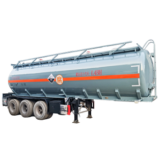 25.3m³ Chemical Corrosive Liquid Transport Tank Semi Trailer