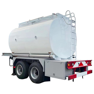 Small fuel oil tank semi trailer custom special fuel tanker olive oil diesel crude vegetable oil storage