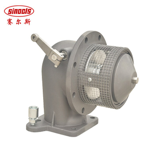 Aluminum alloy manual bottom loading emergency shut off valve