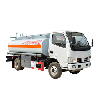 Dongfeng small mobile 6000 liter right hand drive oil fuel tank truck 