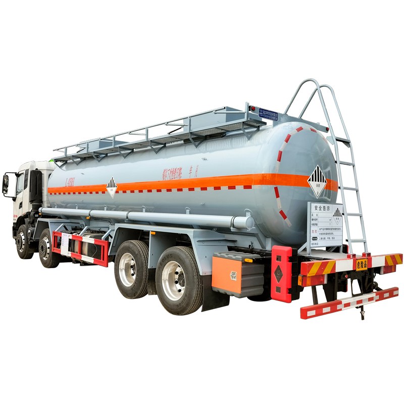 Dongfeng 8x4 Chemical liquid tanker corrosive liquid tank truck transportation of sulfuric acid, liquid alkali