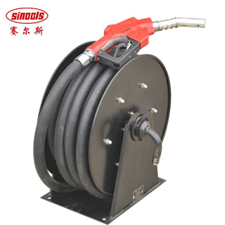 1inch 15meters fuel hose reel for diesel dispenser